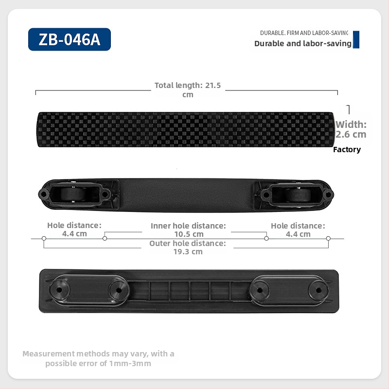 Yongfeng PVC водоустойчива дръжка за багаж – аксесоар за пътуване, пролет 2025, стил за отдих