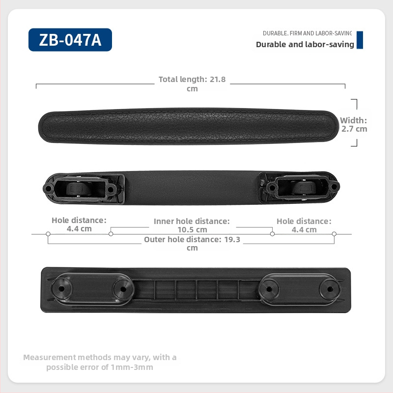 Yongfeng PVC водоустойчива дръжка за багаж – аксесоар за пътуване, пролет 2025, стил за отдих