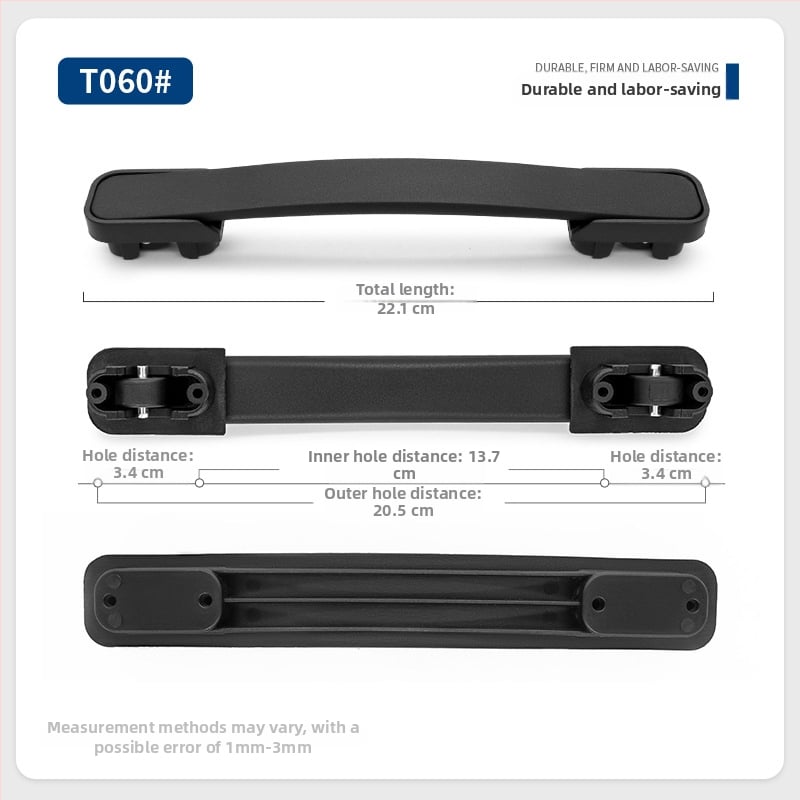 Yongfeng PVC водоустойчива дръжка за багаж – аксесоар за пътуване, пролет 2025, стил за отдих