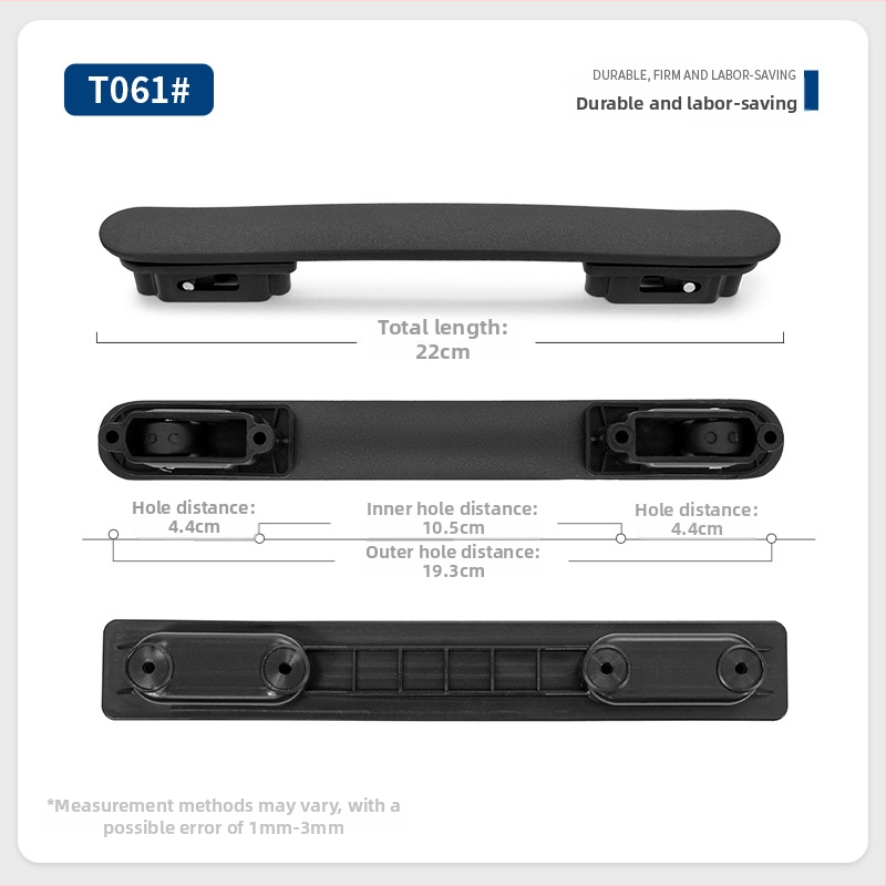 Yongfeng PVC водоустойчива дръжка за багаж – аксесоар за пътуване, пролет 2025, стил за отдих
