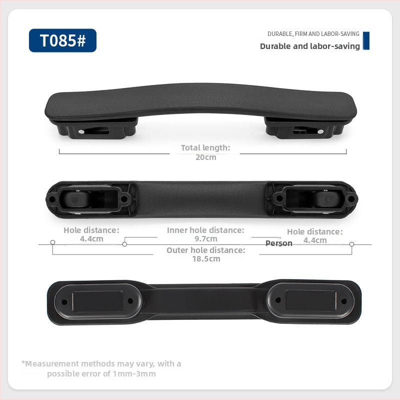 Yongfeng PVC водоустойчива дръжка за багаж – аксесоар за пътуване, пролет 2025, стил за отдих