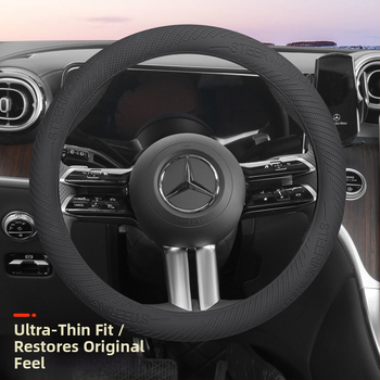 Kryt volantu pre auto - silikonový povrch, univerzálna inštalácia, použiteľný počas celého roka, univerzálna kompatibilita