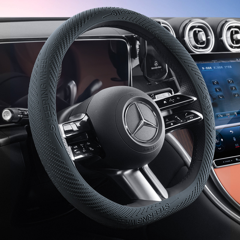 Navlaka za volan automobila – silikonska površina, univerzalna instalacija, za sve sezone, univerzalna kompatibilnost