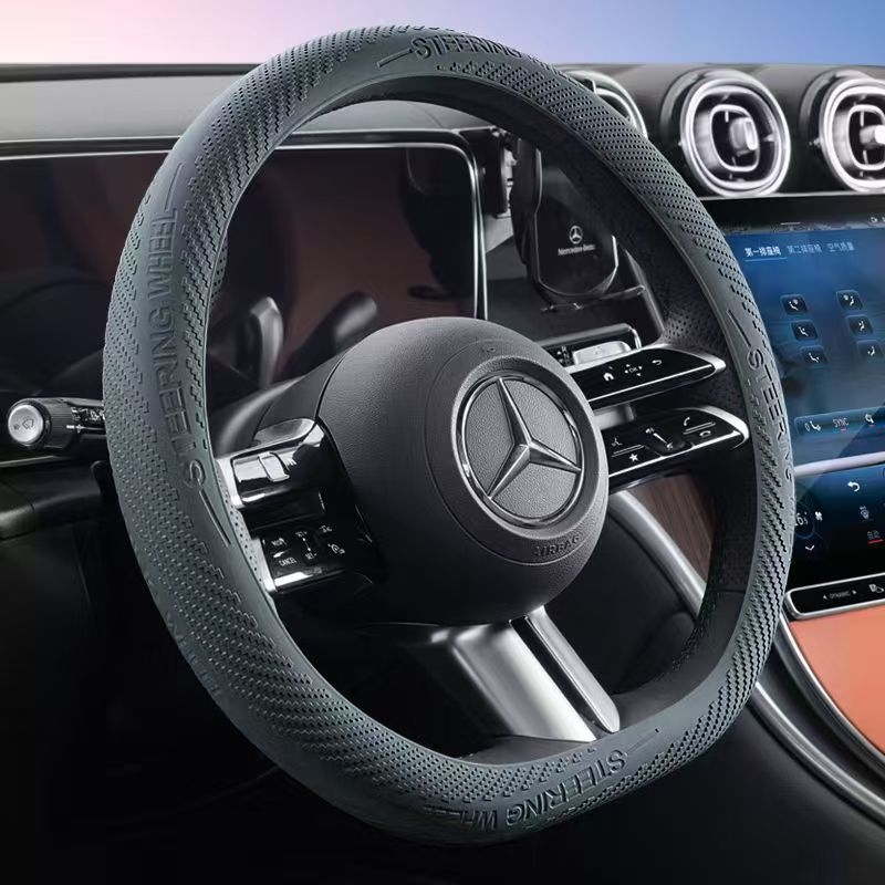 Navlaka za volan automobila – silikonska površina, univerzalna instalacija, za sve sezone, univerzalna kompatibilnost