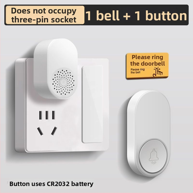 Bezdrôtový videový zvon do domu s ultra dlhou dosahom, hlasný zvon, vodeodolný dizajn, diaľkové ovládanie pre volanie seniorov