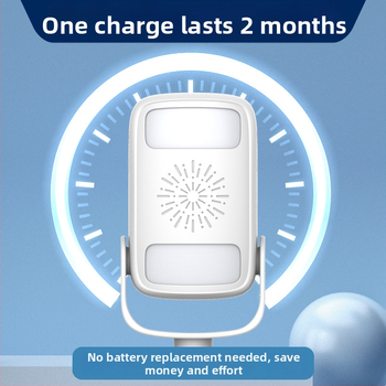 Indukčný zvonček na dvere s dvojstranným uvítacím hlasom, DH808 model, napájanie batériou/napájacím zdrojom, 6V-9V, rôzne zvončeka melódie, spotreba 0,5