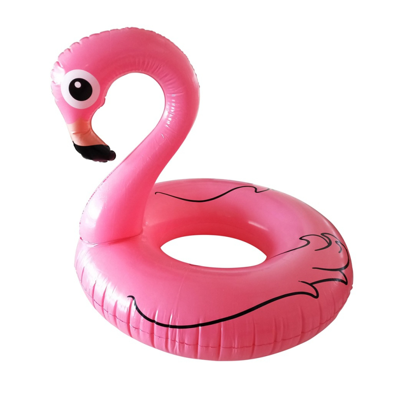Veliki napuhivani flamingo plivački krug za odrasle