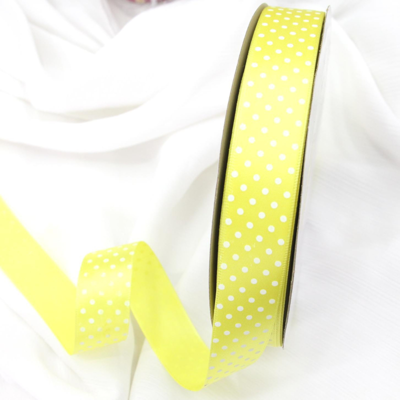 Poliester satin traka s točkicama za DIY dodatke za kosu — Postcard