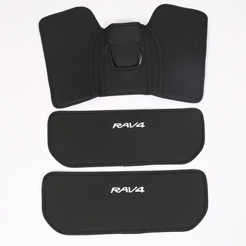 Δερμάτινο προστατευτικό για το πίσω κάθισμα Toyota Rav4, συμβατό με 25 μοντέλα – εξατομικευμένη επεξεργασία, εκτύπωση λογότυπου, μάρκα Guangzhou