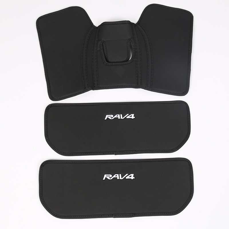 Δερμάτινο προστατευτικό για το πίσω κάθισμα Toyota Rav4, συμβατό με 25 μοντέλα – εξατομικευμένη επεξεργασία, εκτύπωση λογότυπου, μάρκα Guangzhou