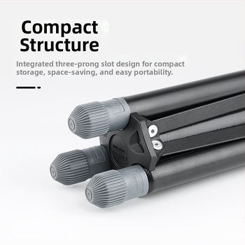 LINCO ZENITH LED fotografia statív, prenosný stojan, výška 3,2 m, SPCC oceľ, nosnosť 8 kg, 3 časti, priemery trubiek 19/22.2/25.4/28.6 mm