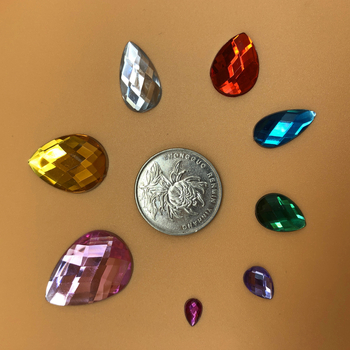 Rhinestone ékszer kiegészítő - műanyag/gyanta alap, Taiwan Drill kristályok, elektroplakált bevonat, Thousand Deer