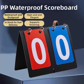 Tabuľka skórovací PVC, s možnosťou vlastného loga, vhodná pre stolný tenis, basketbal, biliard a volejbal