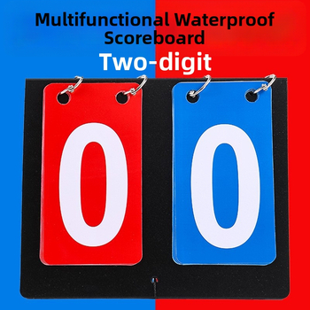 Tabuľka skórovací PVC, s možnosťou vlastného loga, vhodná pre stolný tenis, basketbal, biliard a volejbal