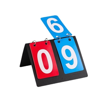 PVC pontozó tábla, testre szabható logóval, alkalmas asztaliteniszre, kosárlabdára, biliárdra és röplabdára