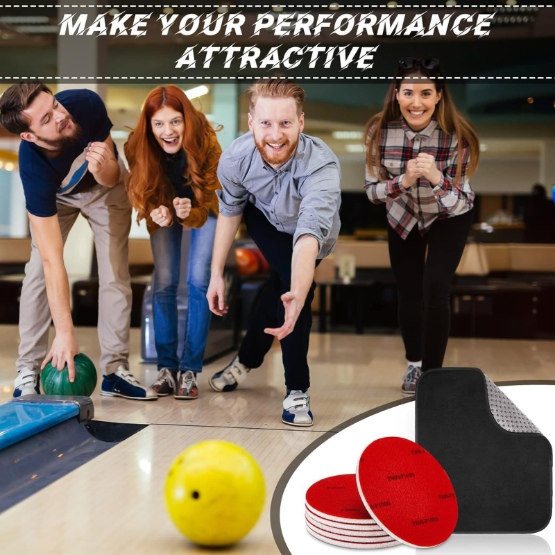 7-djelni set profesionalnog poliranja i brušenja bowling lopte s mikrovlaknastom krpom za čišćenje
