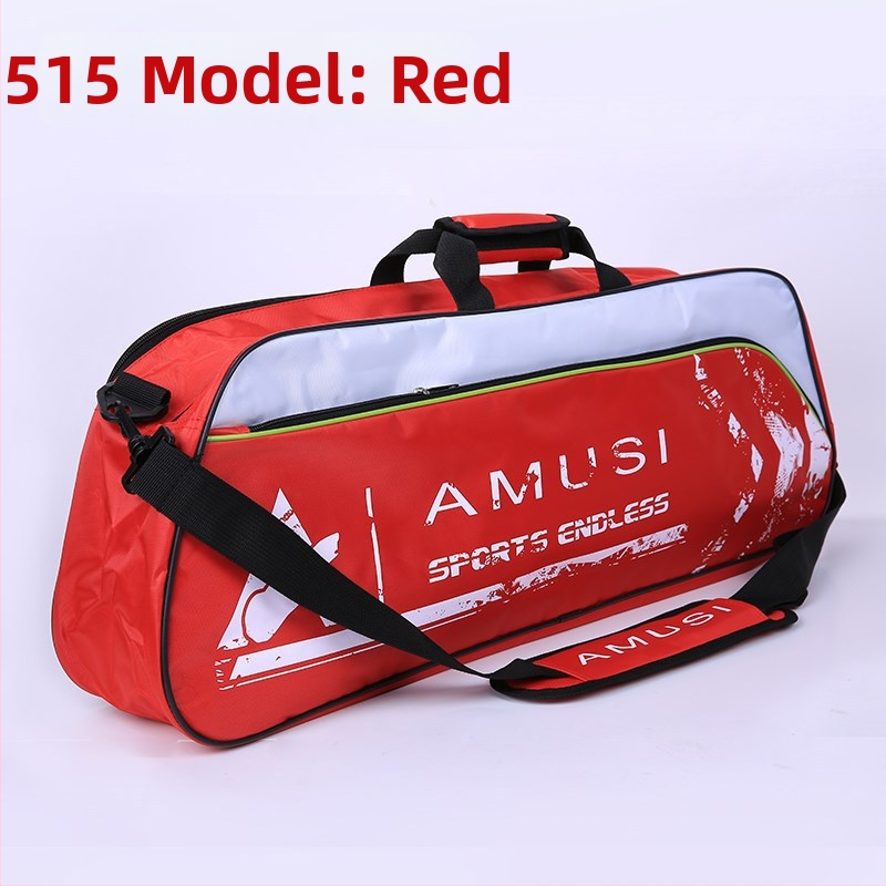 Torba za badminton i tenis, kapacitet 3–4 reketa, torba preko ramena, unisex