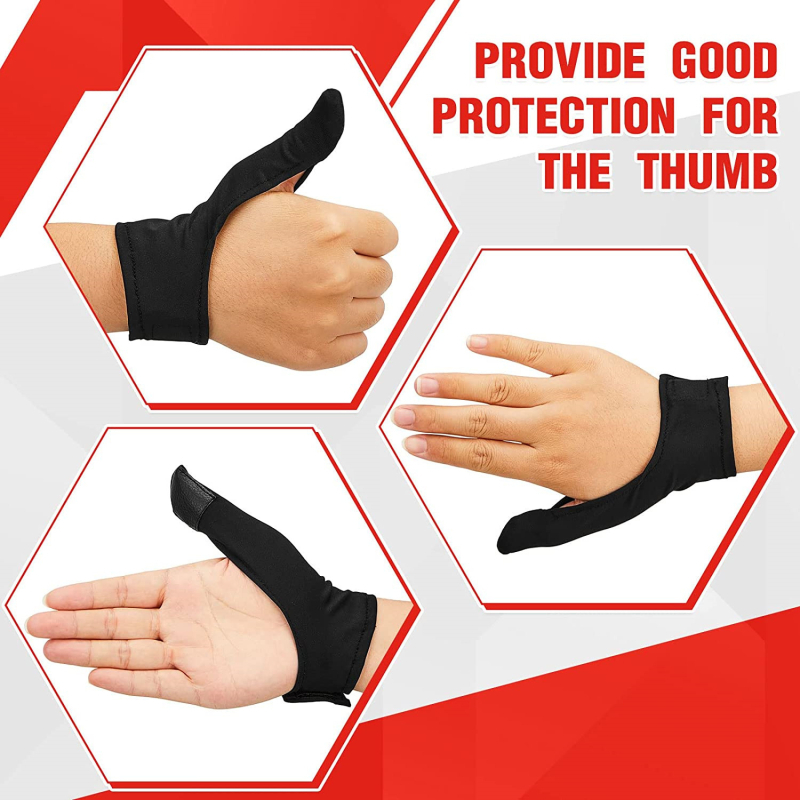 Mănușă protectoare pentru degetul mare la bowling - Stabilizator compact - Ușor - Brand Sifeng - Material Milk Silk - Accesorii bowling