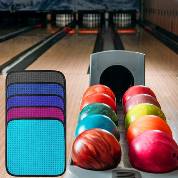 Krpa za čišćenje bowling kugle - mikrovlakna, dodaci za bowling, protuklizna podloga (Materijal: mikrovlakna; Kategorija proizvoda: Wipe; Kategorija: Bowling dodaci; Primjenjivi scenariji: druge kuglaste sportove)