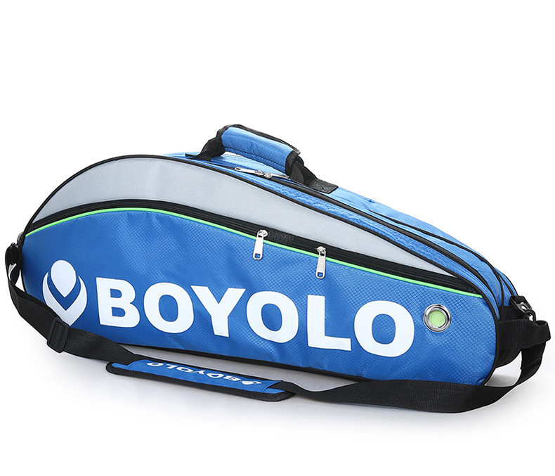 Torba za badminton/tenis s remenom za jedno rame, set od 3–6 komada, Oxford tkanina, vodootporna, Byloo marka