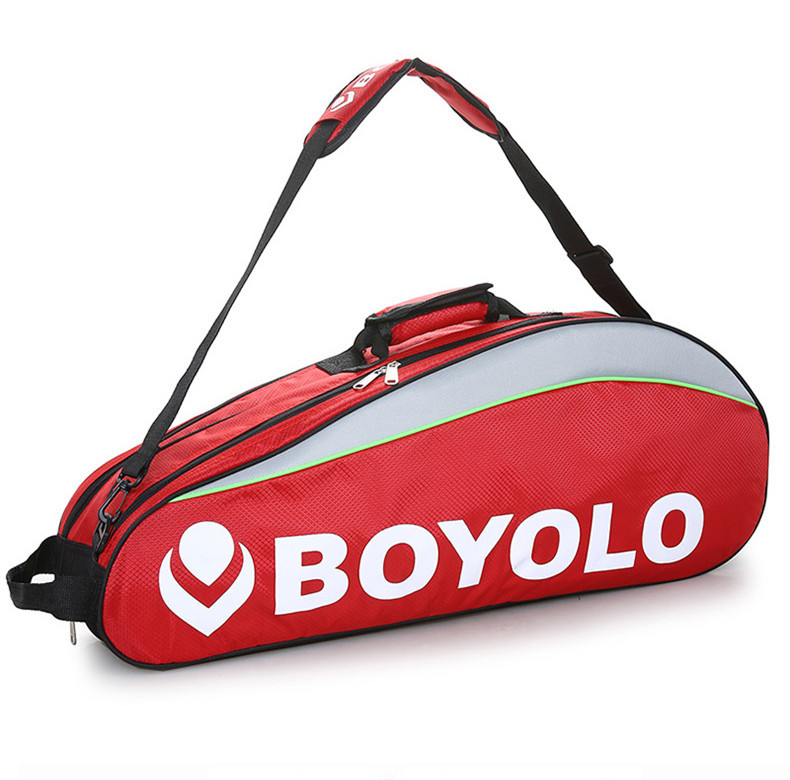 Torba za badminton/tenis s remenom za jedno rame, set od 3–6 komada, Oxford tkanina, vodootporna, Byloo marka