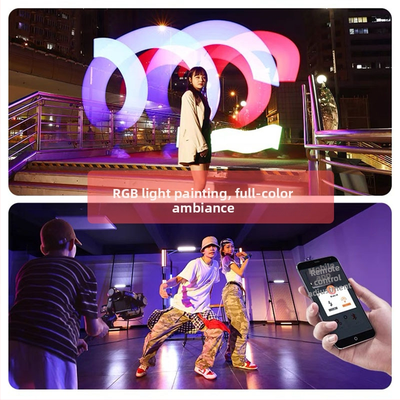 HM-BD Prenosné svetlo na fotografovanie pre exteriérové snímky, LED 10W, Type-C napájanie