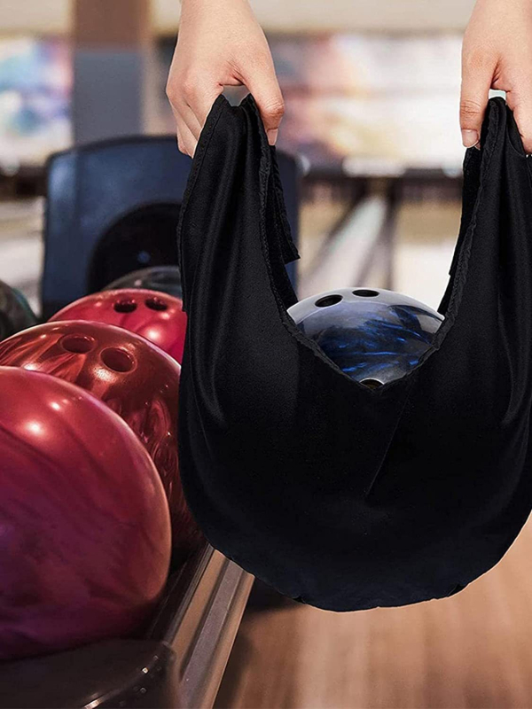 Torba za bowling za jednu loptu s krpom za čišćenje od terry materijala (Materijal: terry; Primjenjivo: drugi kuglački sportovi; Kategorija: dodaci za bowling)