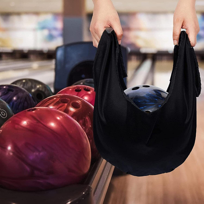 Torba za bowling za jednu loptu s krpom za čišćenje od terry materijala (Materijal: terry; Primjenjivo: drugi kuglački sportovi; Kategorija: dodaci za bowling)