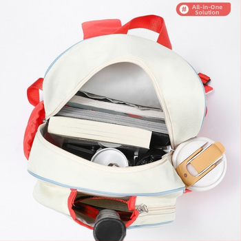 Tenisz- és tollaslabdaütő táska, uniszex, labdasportokhoz, poliészter anyag, 20–35L kapacitás, bővíthető