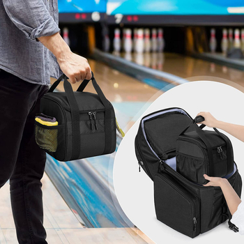 Bowling torba od Oxford platna, marka Nothing, dodatci za bowling, pogodna za druge sportove s loptom