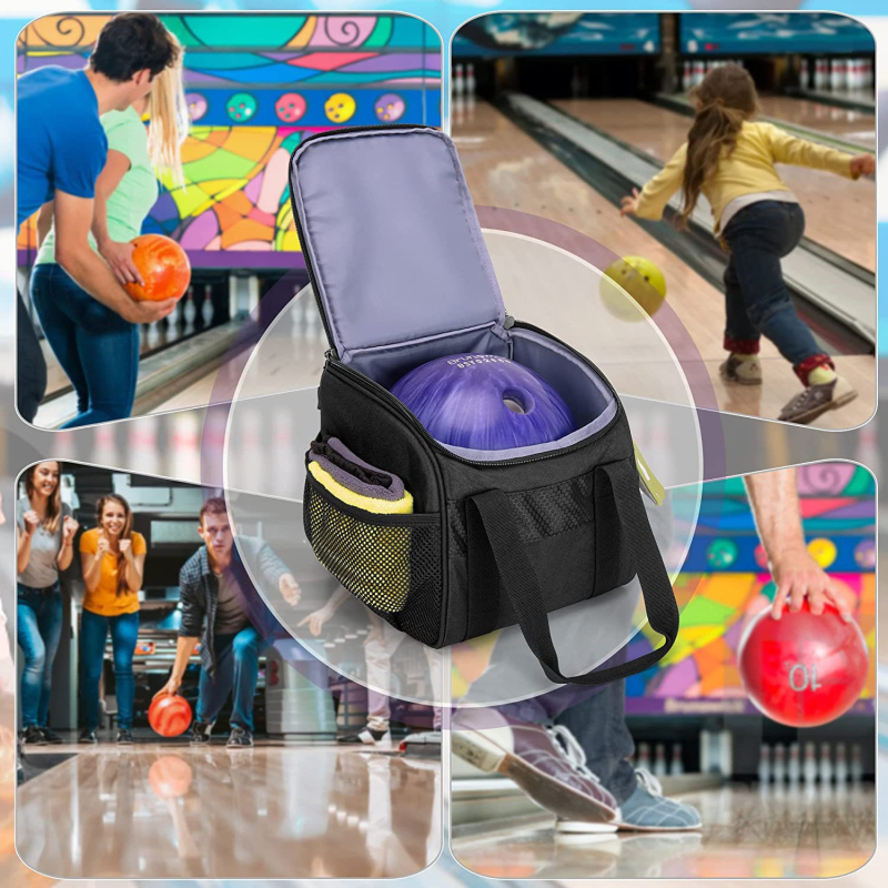 Bowling torba od Oxford platna, marka Nothing, dodatci za bowling, pogodna za druge sportove s loptom