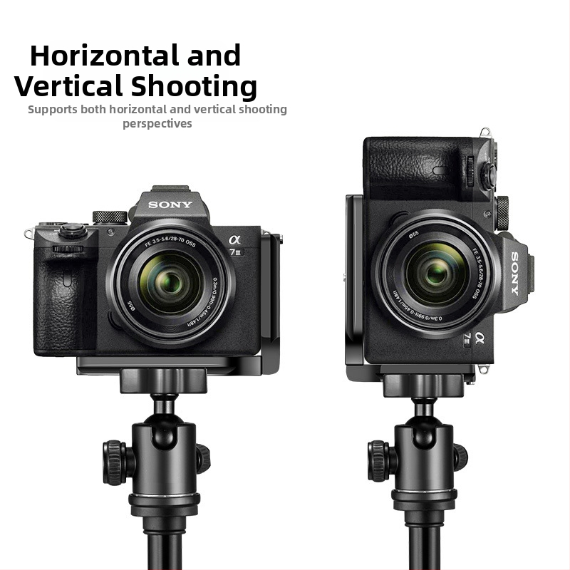 L-typu zvislá doska pre kameru — typ: Photography screws, materiál: hliníková zliatina, značka: Other