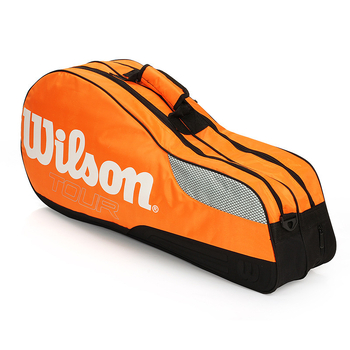 KCTS 4-komplet torba za rekete, unisex preko ramena, za badminton i tenis, Oxford tkanina, prilagodljiva