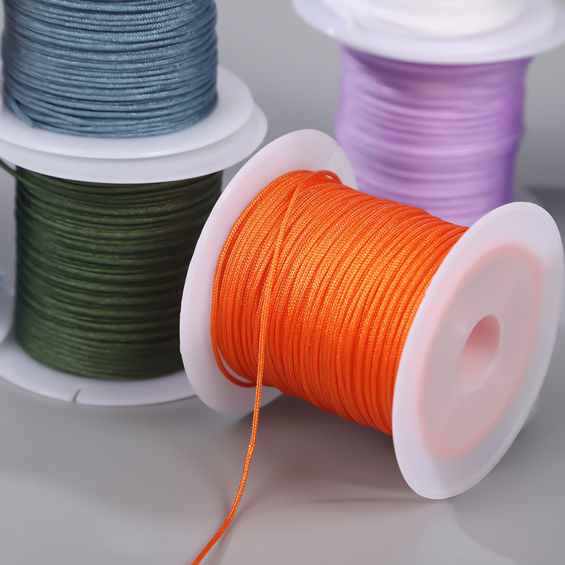 DIY set za narukvice: 72 najlonske niti, 20 boja, ručno pletene vrpce za nakit