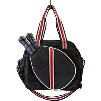 Torba za badminton i tenis, memorijski materijal, prilagodljiva, velika kapaciteta, crossbody naramenica za vanjsku upotrebu