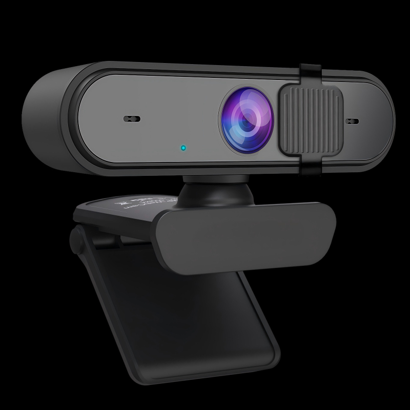 Webcam HD K20 cu autofocus, 1080p, USB 2.0, fără driver, microfon încorporat