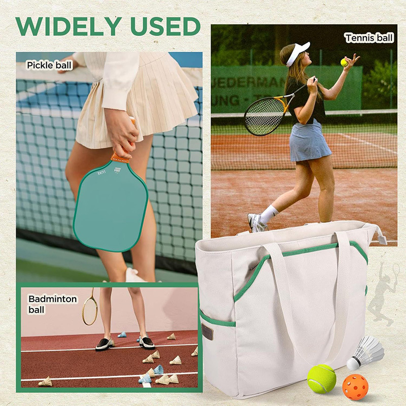 Vanjska torba za tenis raketu s velikim kapacitetom, lagana i višefunkcionalna sportska torba za tenis i pickleball