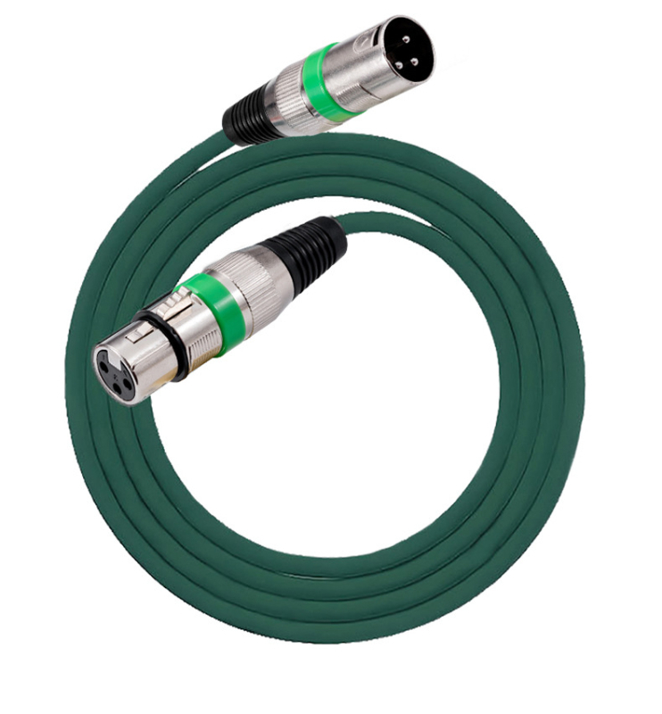 XLR audio kabel, niklani premaz, bakreno jezgro bez kisika, ROHS potvrda