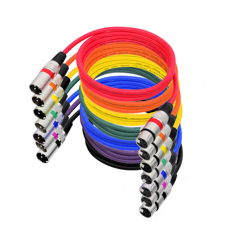 XLR audio kabel, niklani premaz, bakreno jezgro bez kisika, ROHS potvrda