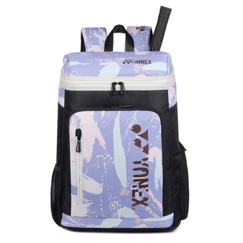 Uniszex sporttáska badminton és tenis számára, 36–55 L kapacitás, nylon anyag, 14 hüvelykes laptophoz kompatibil, légáteresztő vállpántok