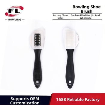 Špeciálna kefa na topánky do bowlingu – viacúčelová čistiaca a leštiaca kefa na topánky do bowlingu; materiál: páska; vhodné pre dospelých; príslušenstvo pre bowling