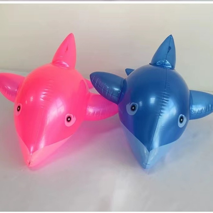Dječja napuhiva delfin igračka za djecu - ekološki PVC, brend Fortune 9, vodena igračka za bazen i plažu