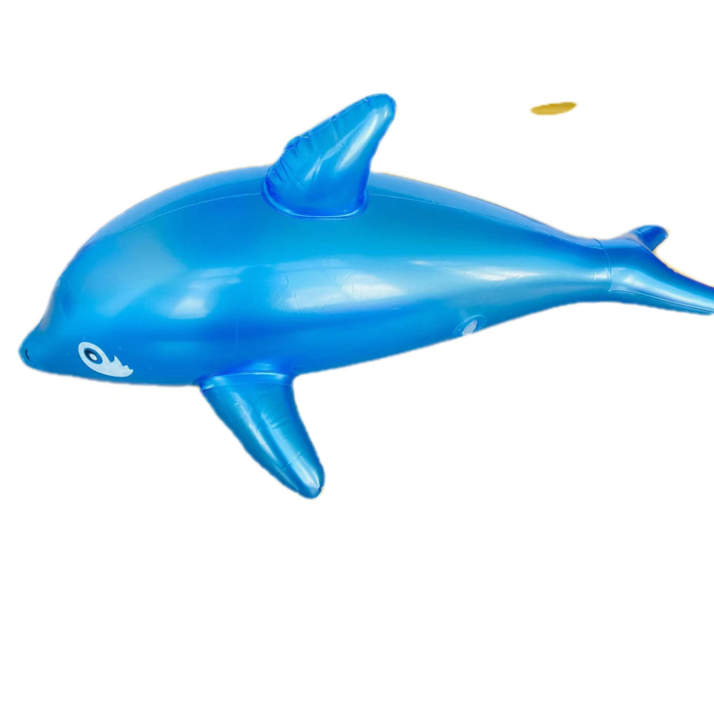 Dječja napuhiva delfin igračka za djecu - ekološki PVC, brend Fortune 9, vodena igračka za bazen i plažu