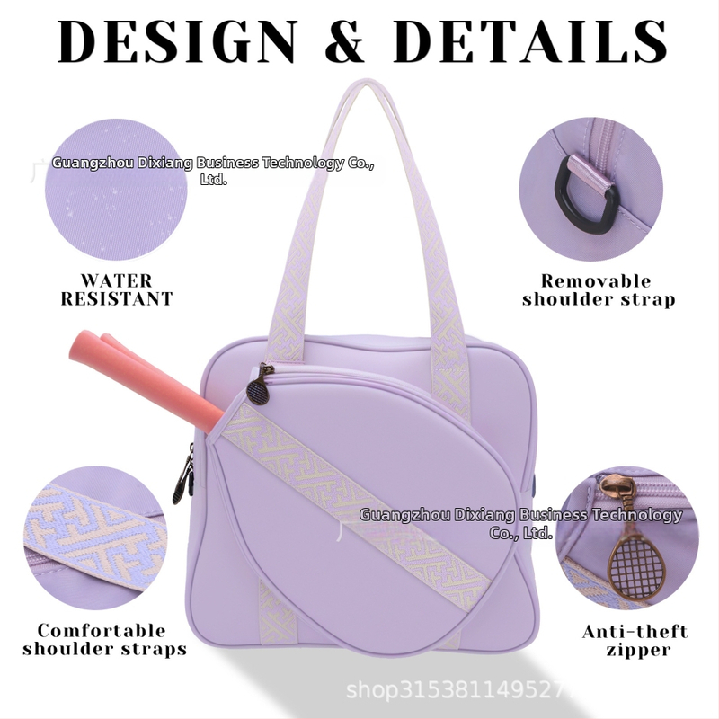 Taška na rakety pre pickleball — Oxford látka, značka XINGNAN; vhodná pre pickleball, stolný tenis, bedminton a ďalšie loptičkové športy