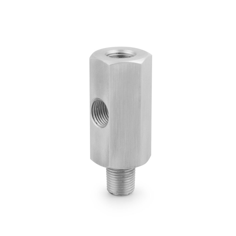 Senzor tlaka ulja T spoj s 1/8NPT sučeljem, nehrđajući čelik, kompatibilan s M12x1.5, M14x1.5, NPT1/4, M10x1.5