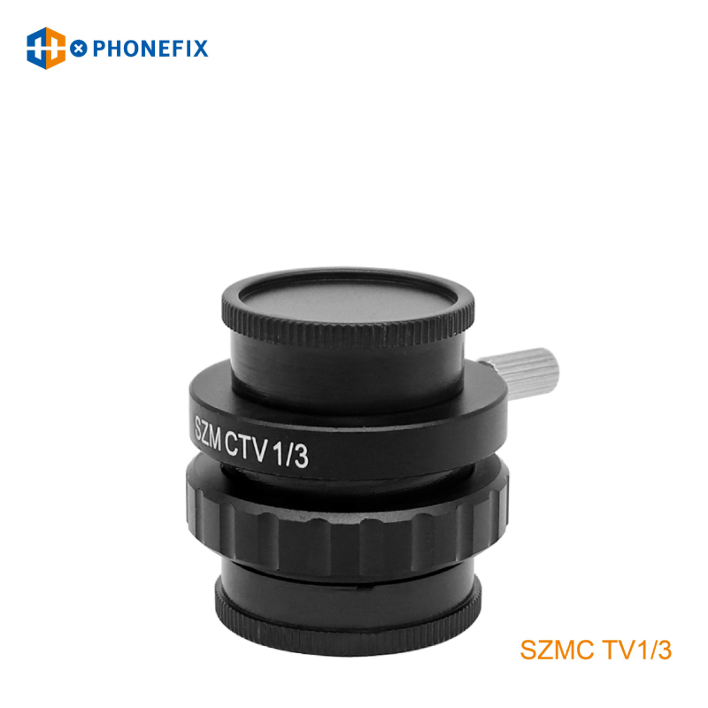 Адаптер за камера към микроскоп за стерео триноскопи, C-монтировка, разширява зрителното поле