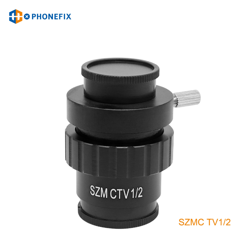 Адаптер за камера към микроскоп за стерео триноскопи, C-монтировка, разширява зрителното поле