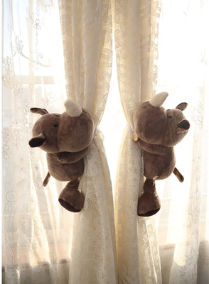 Cordoane pentru perdea din țesătură, stil desen animat, personalizabile