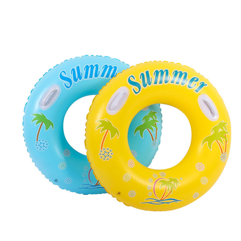 Naduvani plivački prsten za početnike, dizajn protiv prevrtanja za odrasle, pogodan za vodene zabave i bazene, PVC materijal