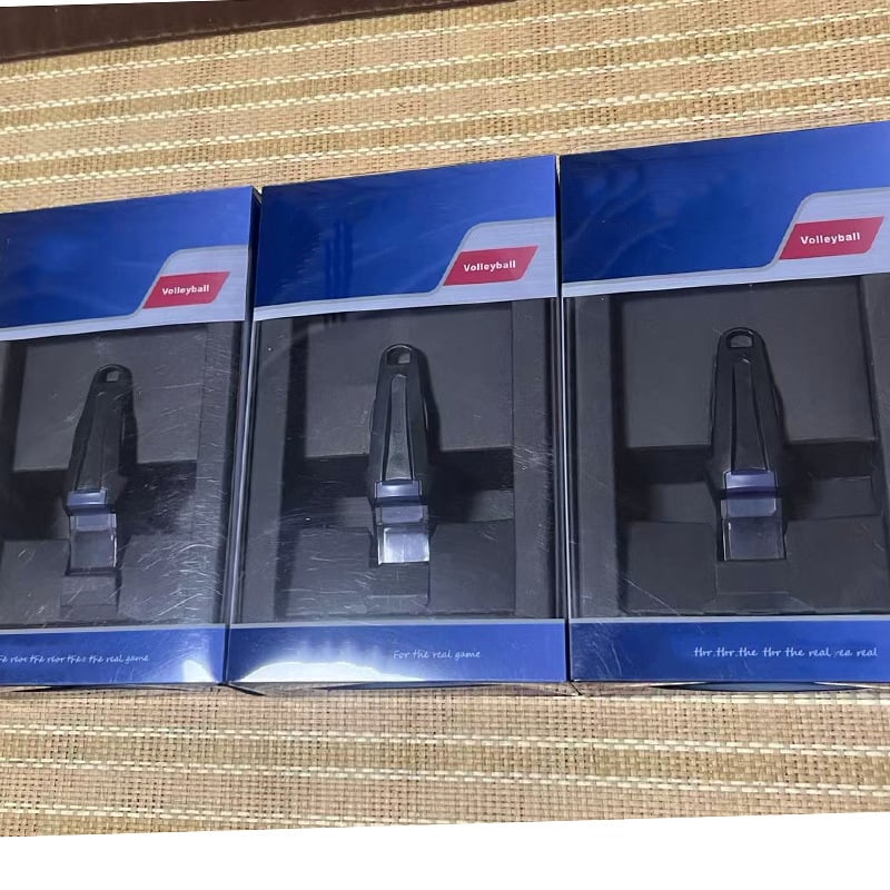 Σφυρίχτρα διαιτητή ABS για ποδόσφαιρο και μπάσκετ, κατάλληλη για προπονητή αθλημάτων και υπαίθρια εκπαίδευση επιβίωσης, προσαρμόσιμη με λογότυπο